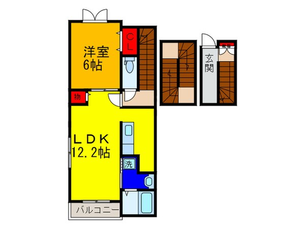 グラシアの物件間取画像